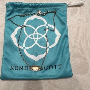 Rose gold Kendra Scott necklace